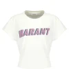 online boutique MARANT ÉTOILE Tee-shirt Zodya Coton Vanille 8