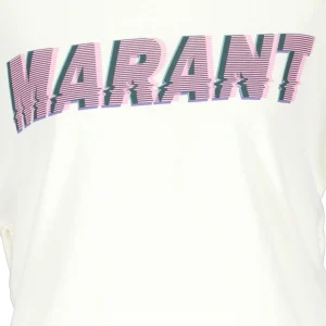 online boutique MARANT ÉTOILE Tee-shirt Zodya Coton Vanille 9