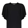 MARANT ÉTOILE Tee-shirt Kyanza Lin Noir grande promotion 16