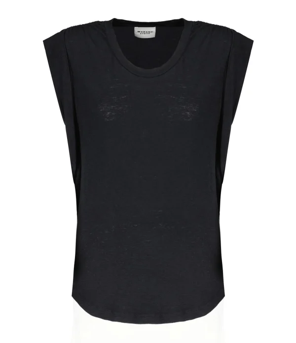 MARANT ÉTOILE Tee-shirt Kotty Lin Noir france 1