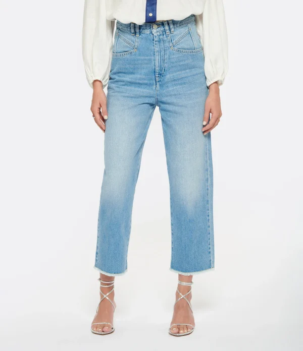 Isabel Marant Jean Dilali Coton Bleu Clair excellent qulity 4