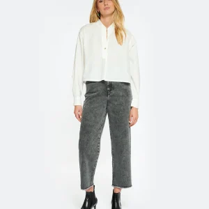 soldes ligne Isabel Marant Jean Dilali Coton Gris 15