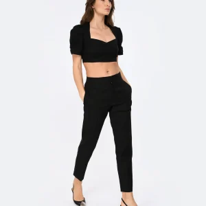 Isabel Marant Pantalon Sioliran Chanvre Noir à prix très bas 12