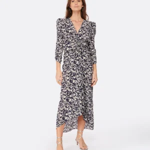 Isabel Marant Robe Mi-longue Albini Soie Noir REMISE allant 7