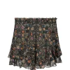 Isabel Marant Short Aboreli Soie Noir pas cher 16