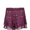 Isabel Marant Short Aboreli Soie Fuchsia magasin 17