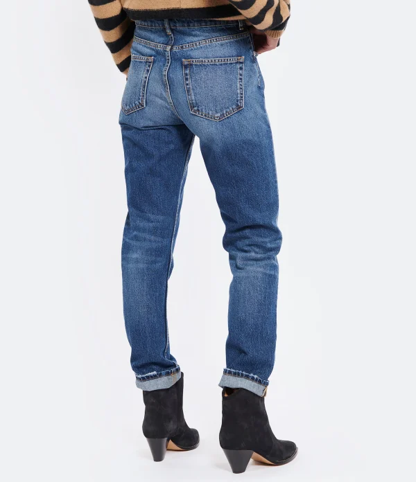 IRO Jean Shama Coton Bleu Foncé Boutique 5