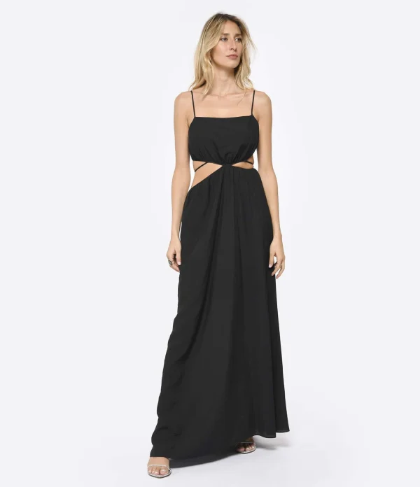 site soldes JONATHAN SIMKHAI Robe Amora Noir 3