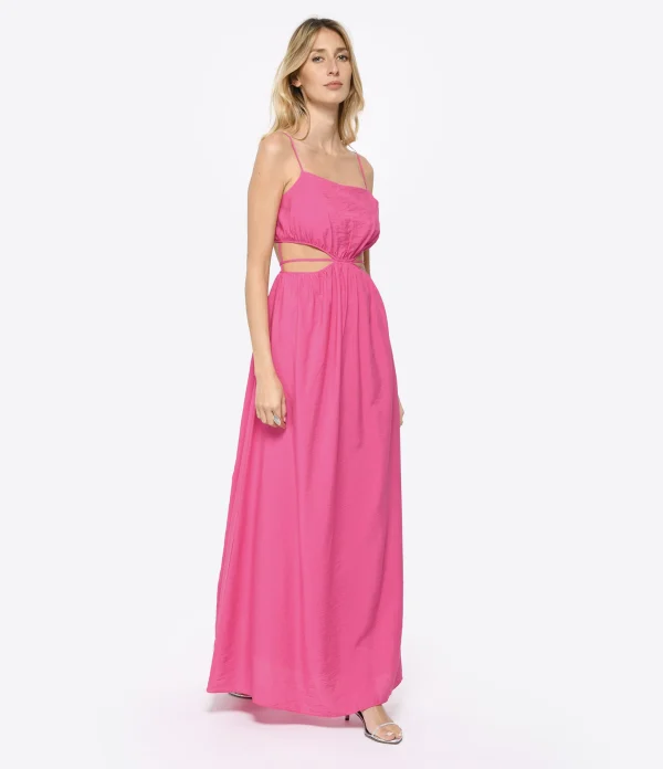 JONATHAN SIMKHAI Robe Amora Rose Berry Retour Facile et Gratuit 4