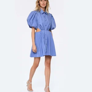 JONATHAN SIMKHAI Robe Nadine Bleu Hydrangea SOLDES TOUT À 10