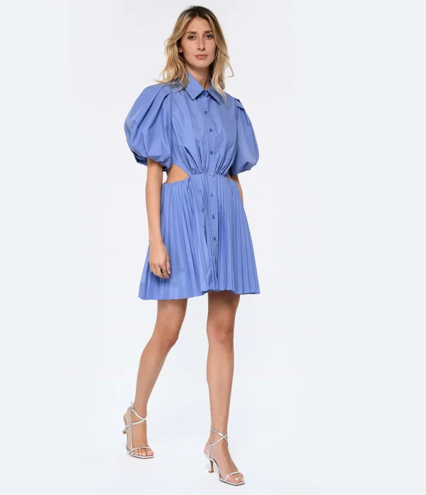 Livraison Standard/Rapide JONATHAN SIMKHAI Robe Nadine Bleu Hydrangea 4