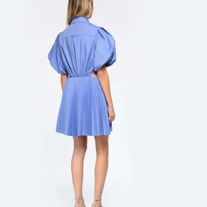 JONATHAN SIMKHAI Robe Nadine Bleu Hydrangea SOLDES TOUT À 12