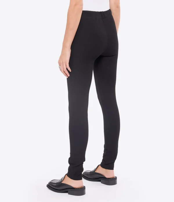 design à la mode Joseph Pantalon Legging Coton Noir 6