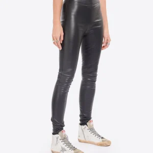 Pas Cher Magasin Soldes Joseph Pantalon Legging Cuir Noir 13