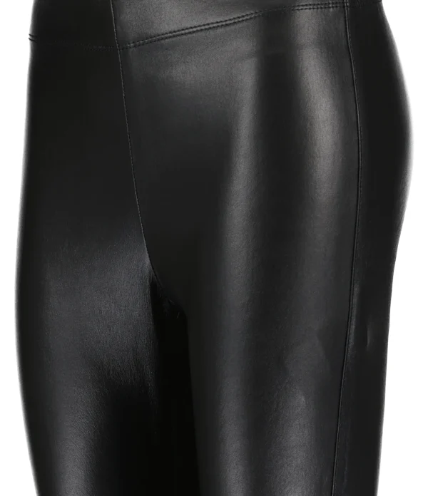 Pas Cher Magasin Soldes Joseph Pantalon Legging Cuir Noir 3