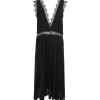 JEANNE VOULAND Robe Deva Dentelle Noir le grand escompte 16