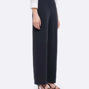 pas cher JEANNE VOULAND Pantalon Hory Gaze De Coton Noir 14