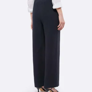 pas cher JEANNE VOULAND Pantalon Hory Gaze De Coton Noir 16