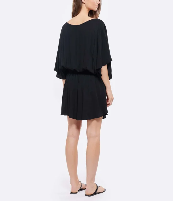 SOLDES TOUT À JEANNE VOULAND Robe Daho Smock Noir 5