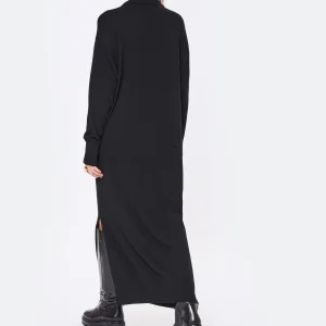 JEANNE VOULAND Robe Ina Laine Noir en vente 13