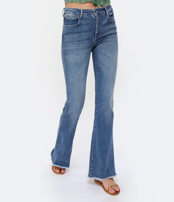 JEANNE VOULAND Jean Faden Flare Smoke Bleu styles dernier cri 5