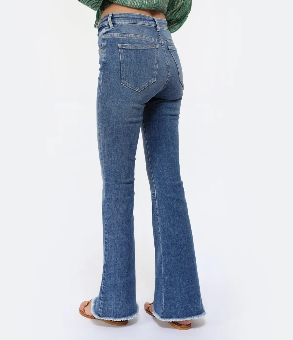 JEANNE VOULAND Jean Faden Flare Smoke Bleu styles dernier cri 6