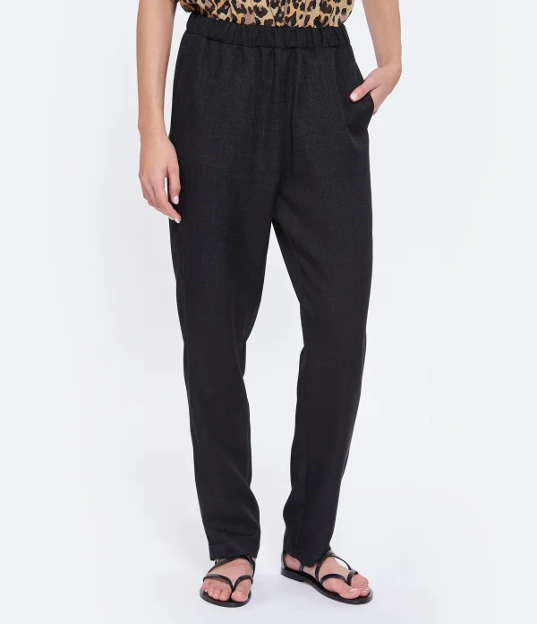 JEANNE VOULAND Pantalon Furkan Noir des prix incroyables 5