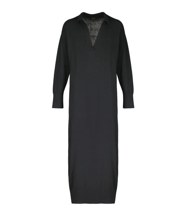 JEANNE VOULAND Robe Ina Laine Noir en vente 1