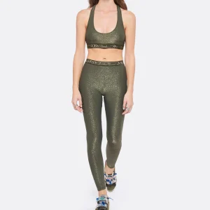 La Nouvelle Legging Gary Lurex Vert Large choix en ligne 12