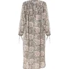 magasin paris Laurence Bras Robe Coton New Cigarette Coton Fleur 16