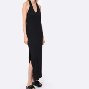 LOULOU STUDIO Robe Neami Coton Noir à prix d'occasion 10