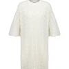 LOULOU STUDIO Robe Crochet Anjo Coton Ivoire solde en ligne 16