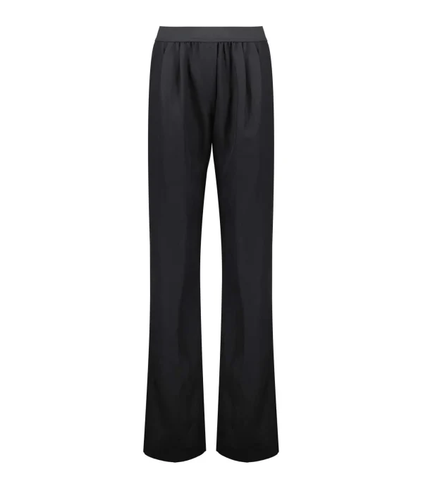 soldes magasin LOULOU STUDIO Pantalon Takaroa Lin Noir 1