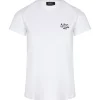 A.P.C. Tee-shirt Denise Coton Blanc marque moins cher 17