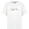 Tee-shirt Lulli Col Rond Coton Bio Blanc achetez pas cher 17