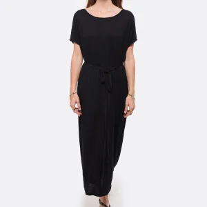 magasin en ligne france MAEVY MOUVEMENT LIBRE Robe Margo Bambou Noir 10