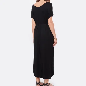 magasin en ligne france MAEVY MOUVEMENT LIBRE Robe Margo Bambou Noir 12