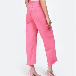 MAEVY MOUVEMENT LIBRE Pantalon Denim Rose Barbie marque pas cher 15