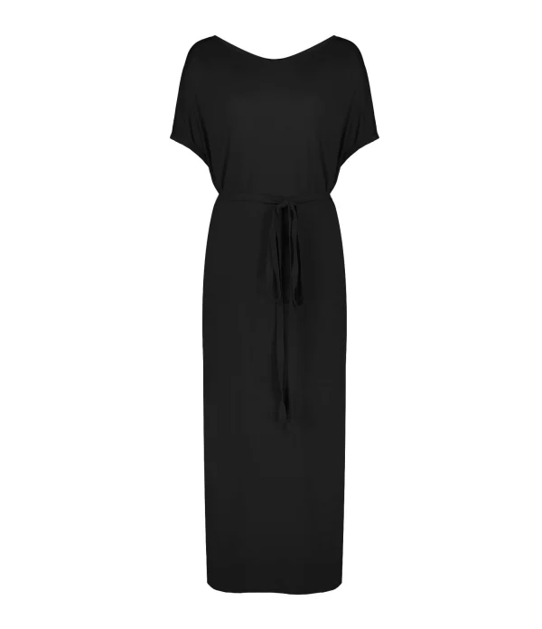 magasin en ligne france MAEVY MOUVEMENT LIBRE Robe Margo Bambou Noir 1