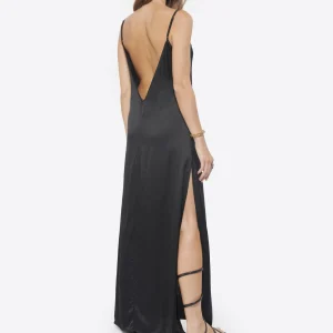 MAISON SAINT JULIEN Robe Rio Longue Noir styles dernier cri 12