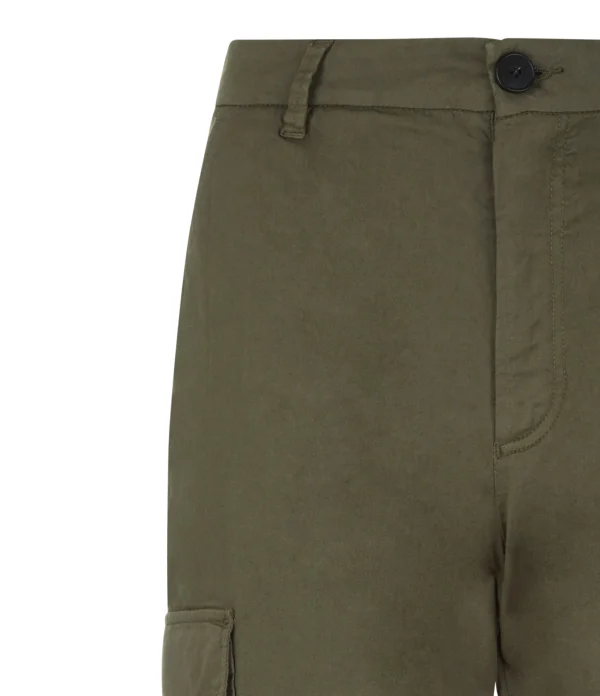 MAISON STANDARDS Pantalon Militaire Kaki site soldes 3