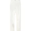 MAISON STANDARDS Pantalon Chino Bertine Coton Écru remise en ligne 25