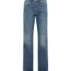 MAISON STANDARDS Jean Flare Blaise Coton Bleu soldes pas cher 14