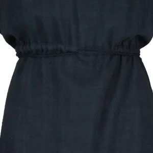 nouveau produit MAISON SAINT JULIEN Robe Alexandrie Longue Coton Midnight Blue 8