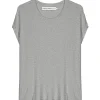 MARGAUX LONNBERG Tee-shirt Marlow Gris haute qualité 19