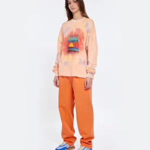 luxe soldes MIRA MIKATI Jean Coton Orange 17