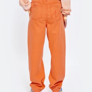 luxe soldes MIRA MIKATI Jean Coton Orange 21