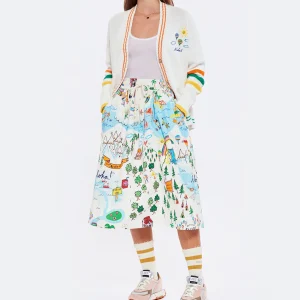 Meilleur Prix Garanti MIRA MIKATI Jupe Coton Multicolore 21