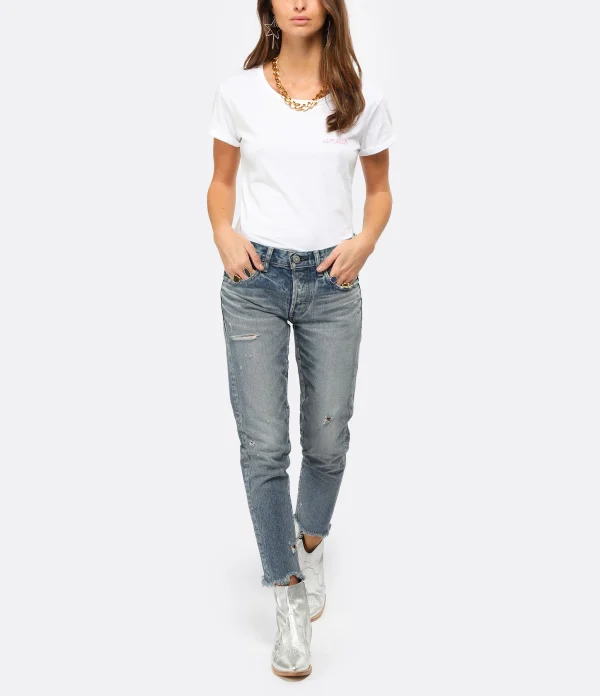 Maison Labiche Tee-shirt Amour Blanc online boutique 5