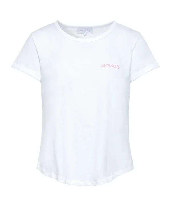 Maison Labiche Tee-shirt Amour Blanc online boutique 1